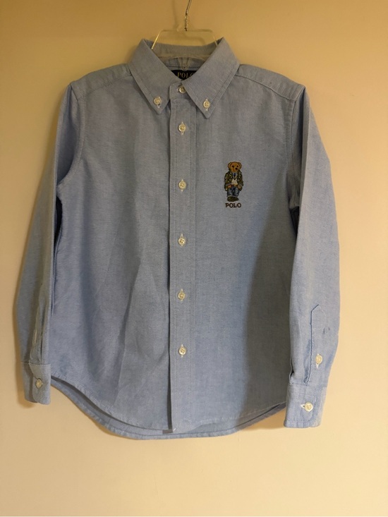 Polo Ralph Lauren Other - Polo by Ralph Lauren Oxford Button-Down Shirt in Light Blue with Bear Emblem